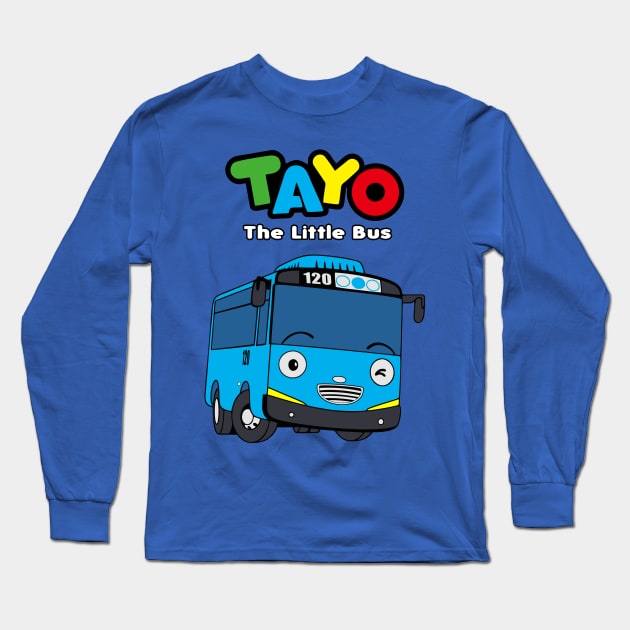 Tayo the Little Bus Long Sleeve T-Shirt by GOPLAY